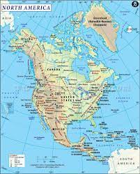 उत्तरी अमेरिका मैप - Uttari America map -65019