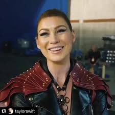 Ellen Pompeo as Luna in Taylor Swift's Bad Blood Throwback (2015)