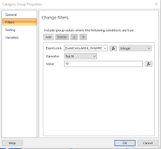 ssrs chart filtering erp 10 epicor user help forum