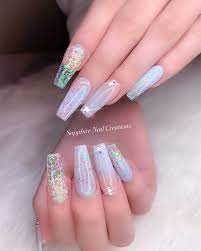 Acrylic Nails Stick On Nails On Instagram Love A Blue Pastel Set Nails Sapphirenailcreations Art Nailartist Stick On Nails Pastel Sets Nails