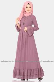 Moda Selvim Firfirli Elbise 2062ab368 Gul Kurusu Kawaii Fashion Outfits Muslim Fashion Dress Muslim Fashion Outfits