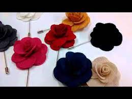 How To Make Men S Wear Lapel Flowers For Lapel Pins Youtube Lapel Flower Diy Lapel Pins Diy Lapel Flower