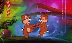 Disney Gifs Tumblr Chip And Dale Happy Gif Animated Christmas