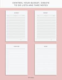 2020 Planner Printable Minimalist Planner Monthly Planner 2020 Weekly Planner Printable Planner Pages Kikki K Inserts Filofax Inserts Printable Planner Planner Pages Printable Planner Pages