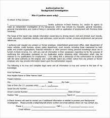 Background Check Form Template Awesome 8 Sample Background Check Forms To Download Background Check Form Background Check Marketing Calendar Template