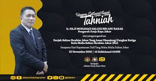 Jawatan kosong jabatan kerja raya (jkr), untuk kali ini jkr menerusi laman sesawangnya rasmi cawangan johor telah mengeluarkan hebahan iklan jawatan kosong di jabatan itu untuk tahun 2020 ini. Jkr Johor On Twitter Ucapan Setinggi Tinggi Tahniah Diucapkan Kepada Ir Mohamad Salleh Abu Bakar Pengarah Jkrjohor Atas Penganugerahan Darjah Sultan Ibrahim Johor Yang Amat Disanjungi Pangkat Ketiga Setia Mulia Sultan Ibrahim Johor