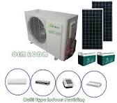 Disesuaikan 48V DC Split Mini AC Off-Grid bertenaga surya 12000BTU keren  hanya Unit untuk penggunaan ruang rumah tangga