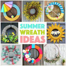 Update your front door for summer with a stunning handmade front door summer wreath. Diy Summer Wreaths 20 Beautiful Statement Wreaths For Summer