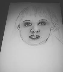 A drawing done with Ellen's tuition