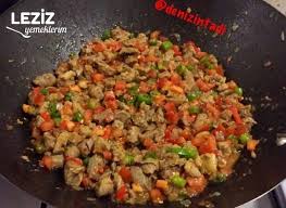 Sac Kavurma Nasil Yapilir Leziz Yemeklerim Yemek Tarifi Yemek Leziz Yemek Kavurma