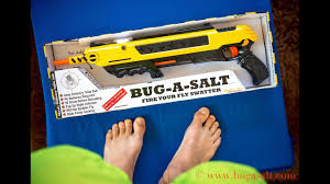 Bug a salt is a salt gun which uses ordinary granules of tables salt to hit and kill the flies, insects without using any chemicals or insecticides. Bug A Salt How To Safety Video Youtube