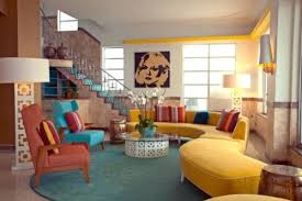 Living Room Design Ideas In Retro Style 30 Examples As Inspiration Retro Living Rooms Retro Interior Design Living Room Design Modern