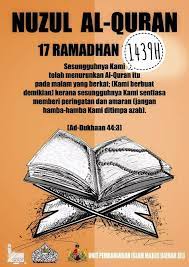 Tarikh nuzul al quran 2020 di malaysia mp3 & mp4. Salam Nuzul Al Quran 2018 17 Majlis Daerah Jeli Facebook