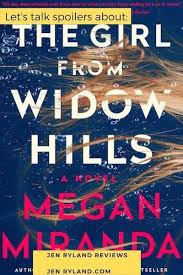 Spoilers For The Girl From Widow Hills Jen Ryland Reviews In 2020 Book Blogger Widow Psychological Thrillers