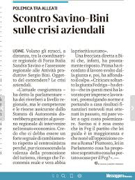 Il fatto stesso che gli stessi individui che mai hanno stigmatizzato le decine di porcate fra paparelli e gascoigne, quando non vi hanno partecipato, sono. Stefano Sedrani On Twitter Mi Chiedo Quali Competenze Abbia Sandra Savino Per Parlare Con Sergiobini68 Di Aziende E Crisi Aziendali Un Bel Tacer Non Fu Mai Scritto Cara Savino Si Riveda Questa Intervista Https T Co Zz4i9r2erp