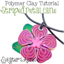 How to make flower , polymer clay flower tutorial , cold porcelain clay rose , first. New Polymer Clay Flower Petal Cane Tutorial