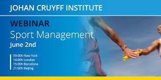 The program may be subject to change. All The Information About Our Master In Sport Management In A New Webinar