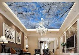 Stretch Ceiling 3d Stretch Ceiling Stretch Ceiling Diy Stretch Ceiling Designs 3d Ceiling Art How To Install 3d St Sky Ceiling Ceiling Murals Ceiling Design
