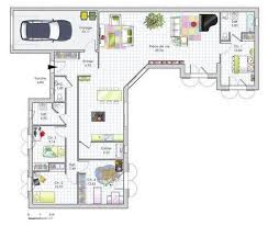 Resultat De Recherche D Images Pour Plan De Maison 150m2 4 Chambres Plan Maison Plan Maison Contemporaine Maison Plain Pied