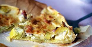 Ananas in stücke schneiden und in den rum einlegen. Recette La Tarte Au Poireau Et Parmesan Feuille De Choux