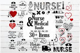 Download Nurse And Medical Bundle Graphic By Redearth And Gumtrees Creative Fabrica In 2020 Nurse Quotes Svg Quotes Icu Nursing PSD Mockup Templates