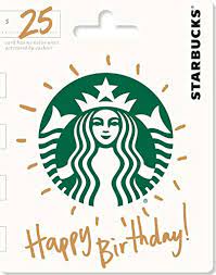 Maybe you would like to learn more about one of these? Amazon Com Starbucks Happy Birthday Gift Card 25 Gift Cards