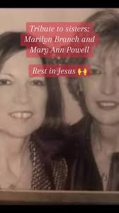 RIP AUNT MARY ANN, and a tribute to you and your sister Marilyn. I know you  are dancing together