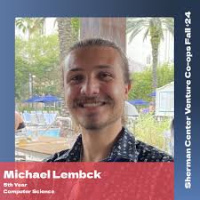 INTRODUCING THE FALL 2024 VENTURE CO-OPS!! 💫 Today we are highlighting  Michael Lembck and his venture: Nakia's Notebook! Swipe to learn...