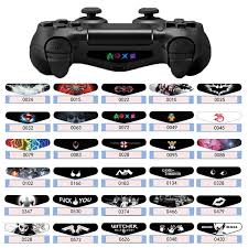 2psc Set Ps4 Controller Decals Playstation Lightbar Decal Ps4 Light Bar Decal Sticker Wish