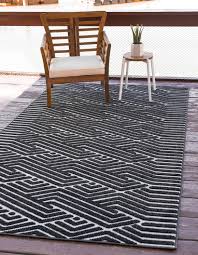 Black And White Outdoor Rug 8x10 Sabrina Soto Outdoor Black 5x8 Area Rug Indoor Outdoor Rug In 2020 Outdoor Rugs Sabrina Soto Outdoor Rug Sale