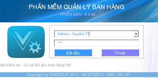 Hướng dẫn sử dụng phần mềm quản lý bán hàng - Phần mềm VQSOFT