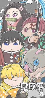 1080x1920 kimetsu no yaiba mobile phone wallpapers. Artstation Kimetsu No Yaiba Iphone Wallpaper Danz Tan