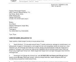 For more information and source, see on this link : Surat Rasmi Pemberitahuan Surat Rasmi N