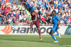 Lionel messi hits brace as ronald koeman's side move to third. Getafe Vs Barcelona 2017 La Liga Final Score 2 1 Paulinho Scores The Winner As Barca Make Improbable Comeback Barca Blaugranes