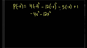 Descartes Rule Of Signs Mov