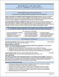 How to identify the right skills. Example Resume For A Biotechnology Pharmaceutical Industry Executive Resume Examples Resume Professional Resume Samples