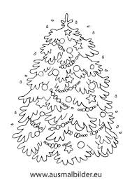 Ausmalbild Geschmuckter Weihnachtsbaum Ausmalbilder Weihnachten Weihnachtsbaumschmuck Weihnachtsbaum