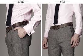 Put An End To Blousy Shirts Shirt Hacks Tuck Dress Mens Outfits