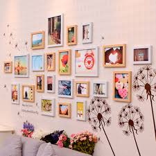 A gallery wall is a curated display of photographs, posters, or prints arranged on a wall using photo frames﻿. 2018 Newest Design Wall Photo Frame Set Baby Picture Family Diy Wall Frames Set Wedding Wall Frame For Picture 23pcs Decor Home Frame Aliexpress