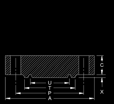 Flange Blind Ansi Class 600 B16 5 Rtj In