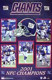 Find great deals on new york giants posters for sale! New York Giants 2001 Nfc Champions Commemorative Poster Starline Inc Sports Poster Warehouse