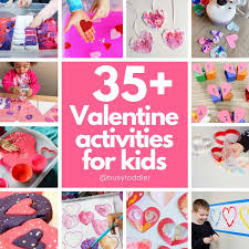 I have 50+ activities listed here and i split them into four categories for outdoor fun 35 Easy Valentine S Day Activities For Toddlers Preschoolers
