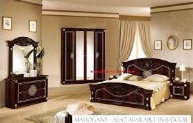 Some of the options include black, brown, gold, ivory, silver, and white. Italian Bedroom Set