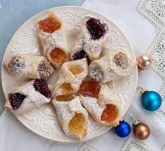 One of the greatest polish christmas traditions is to prepare an extra seat at the table. Kolachy Recipe Cookies Recipes Christmas Christmas Food Christmas Baking
