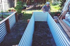 How To Make A Garden Box Cheap Ohdeardrea Our Raised Beds Easy Metal Amp Wood Garden Bed How Building A Raised Garden Metal Raised Garden Beds Wood Garden Beds