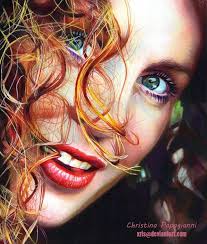 35 Mind Blowing Colored Drawings Cuded Color Pencil Drawing Portrait Drawing Color Pencil Art