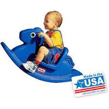 Plastic beds tend to get something of a bad reputation when it comes to children's furniture, especially in comparison to their wooden counterparts. Little Tikes Kids Rocking Horse Classic Ride On Toy For Toddlers Blue Walmart Com In 2021 Kids Rocking Horse Rocking Horse Toy Little Tikes