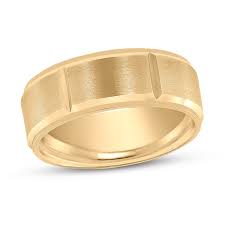 We'll make it safe and convenient. Men S Wedding Band 14k Yellow Gold 8mm Jared