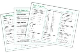 Gmat Cheatsheet Gmat Math Formulasgmat Cheatsheet Gmat Math Formulas Gmat Math Cheat Sheet Math Review