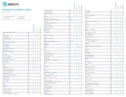 The directv sports pack comes with channels like univision deportes so you can stay up to date with the biggest soccer matchups. Http Www Att Com Common Pdf Directv English Channel Lineup Pdf Gnlinkid T2048